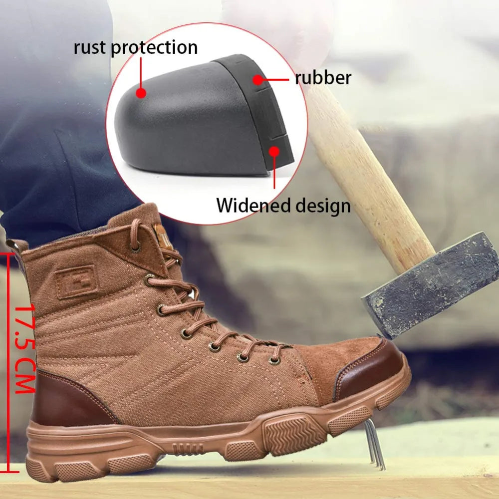 Indestructible Steel Toe Boots