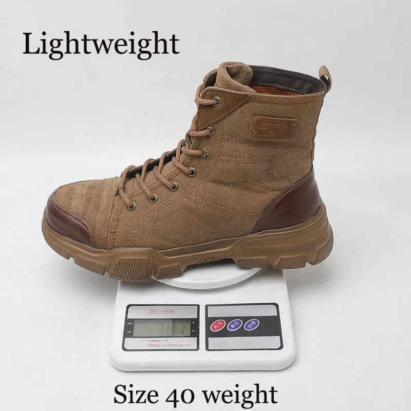 Indestructible Steel Toe Boots