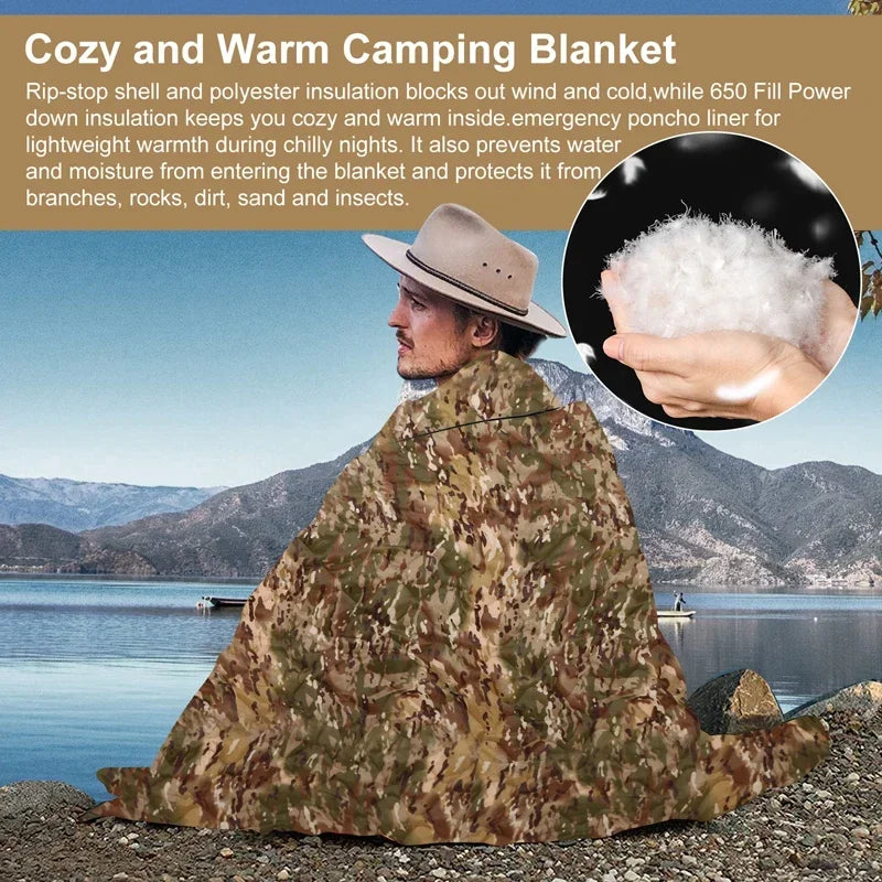 Water Repellent Camping Blanket