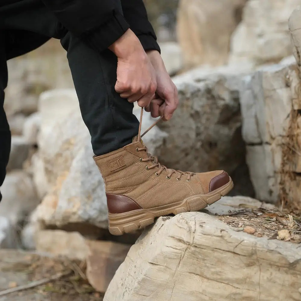 Indestructible Steel Toe Boots