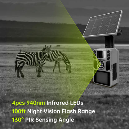 Solar Night Vision Trail Camera