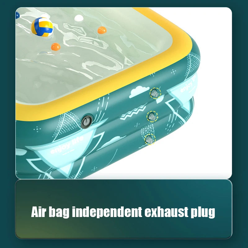 Automatic Inflatable Swimming Pool