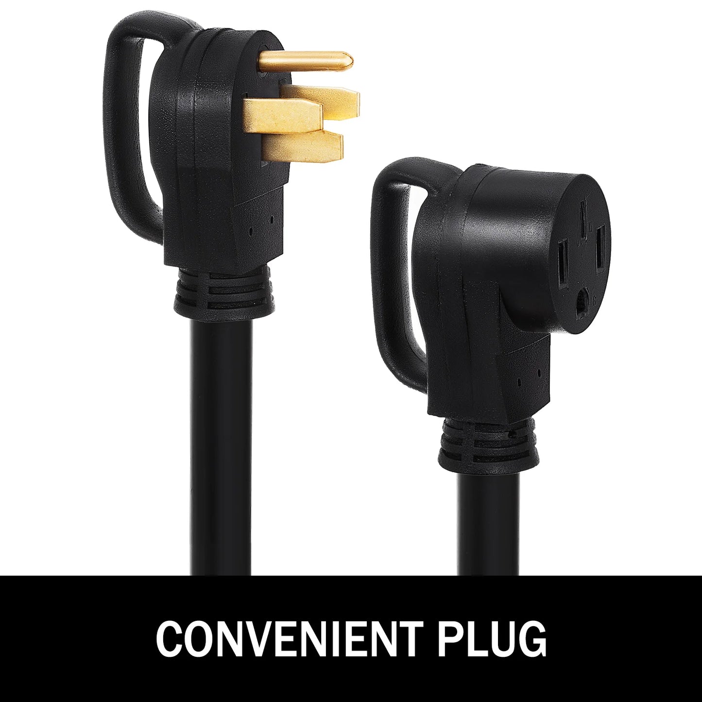 VEVOR 15FT 25FT 30FT 36FT 50Ft 50Amp RV Extension Cord N14-50 Plug Copper Wire Power Supply Cable for Trailer Motorhome Camper