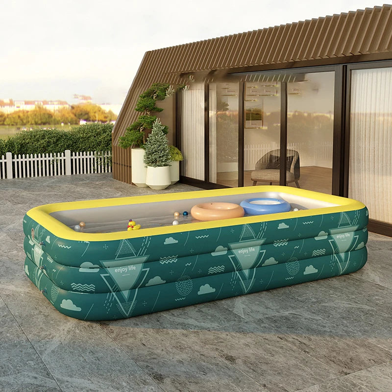 Automatic Inflatable Swimming Pool