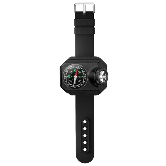 LED Wristwatch Flashlight LED Torch Wrist Light IPX4 Waterproof Wrist Watch Torch Light Power Display for Running Hiking Camping