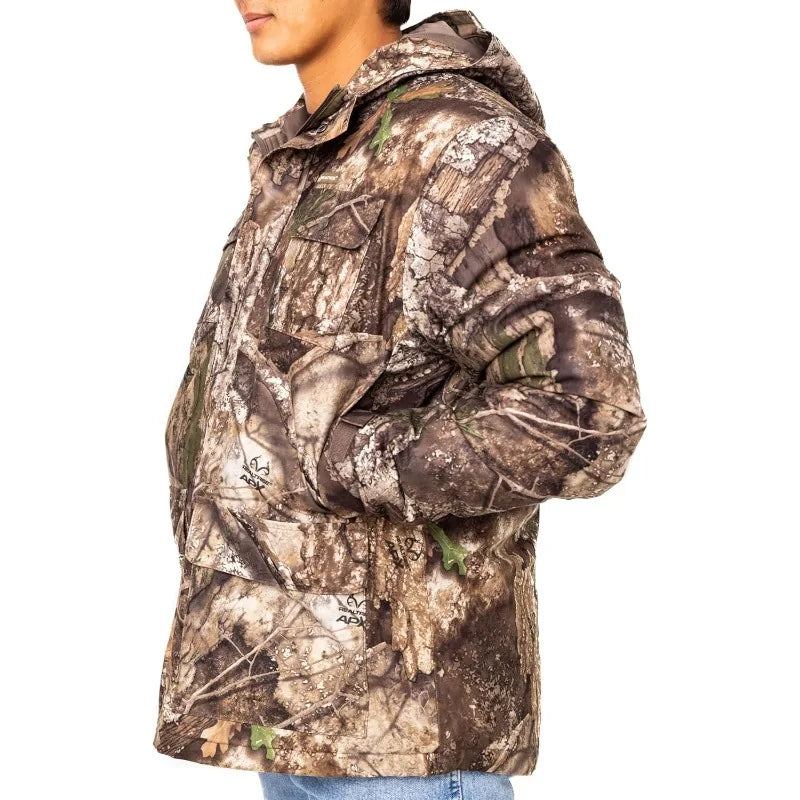 Realtree Wind-proof,  Super Warm Parka