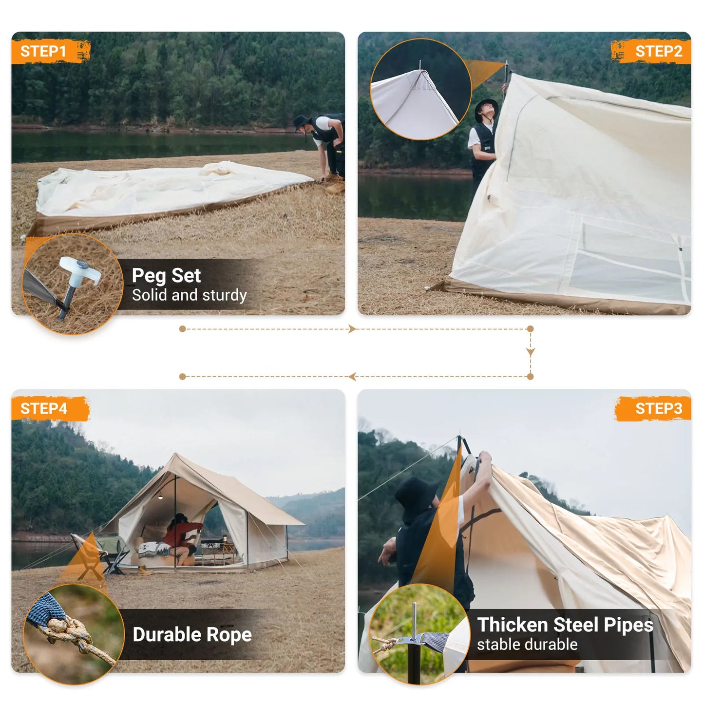 King Size Camping Tent