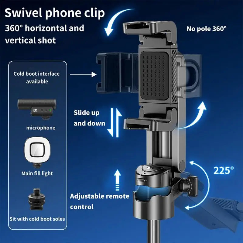 Portable Pocket Tripod  Selfie Stick