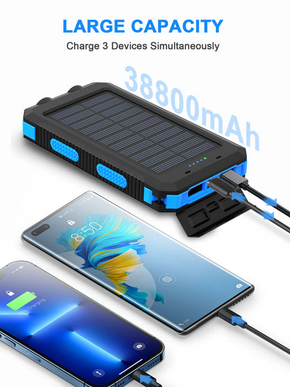 Waterproof Solar Power Outdoor Powerbanks