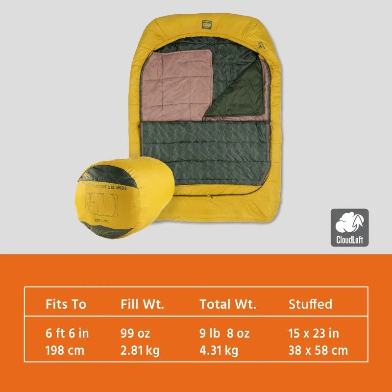 Doublewide 20 Degree Sleeping Bag