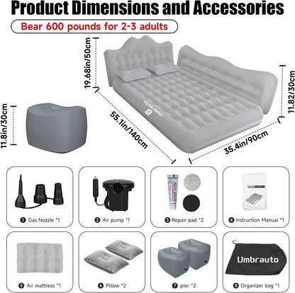 Backseat Inflatable Car Mattress