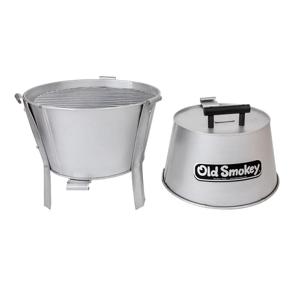 Portable 18 Inch Charcoal Grill Easy Assembly Rust Resistant Steel Ideal Camping Tailgating Outdoor Cooking Grilling Favorite