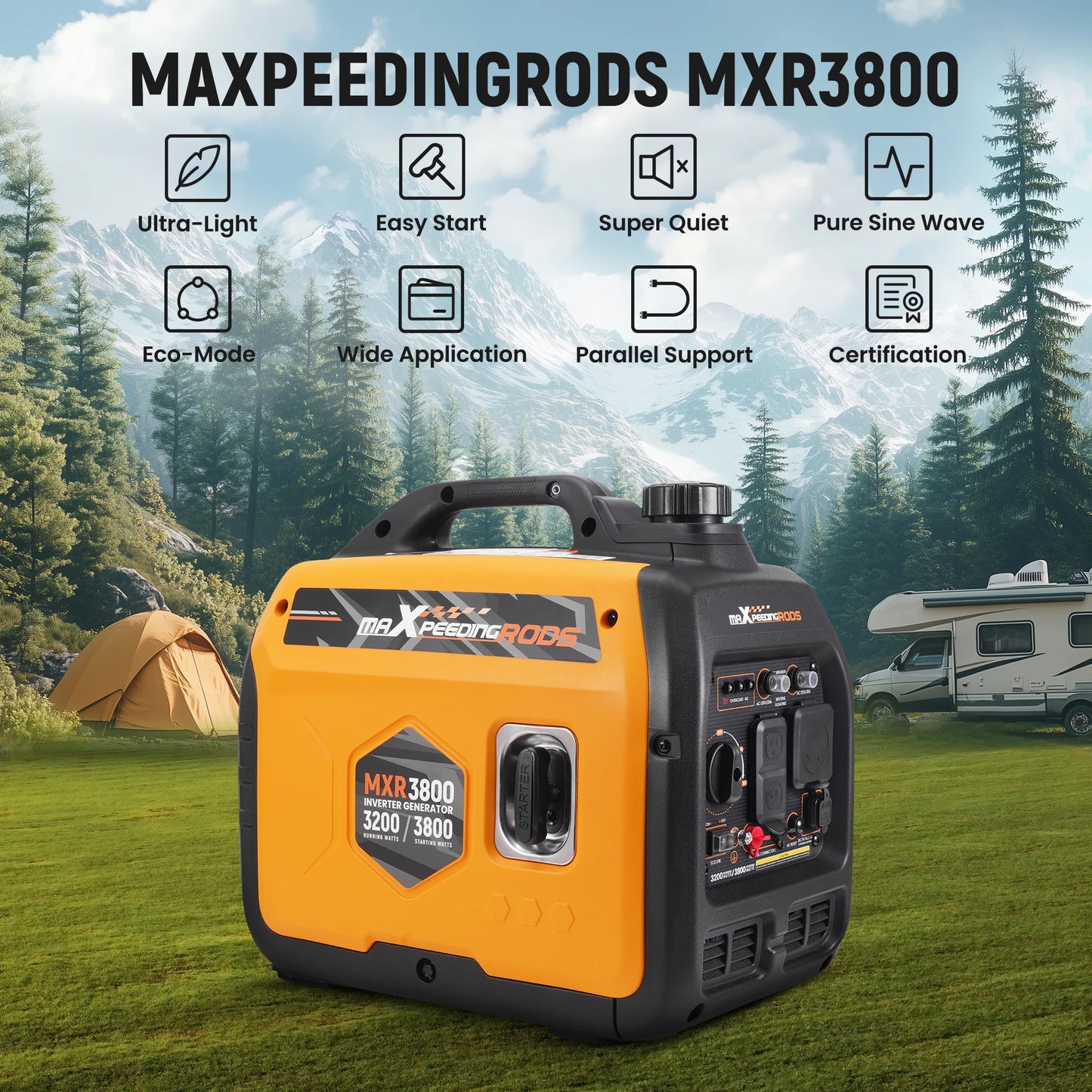 Quiet 3800 Portable Generators