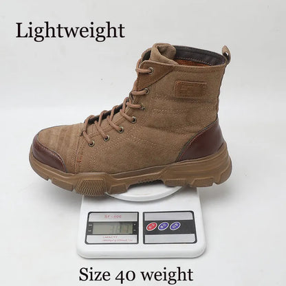 Indestructible  Steel Toe Boots