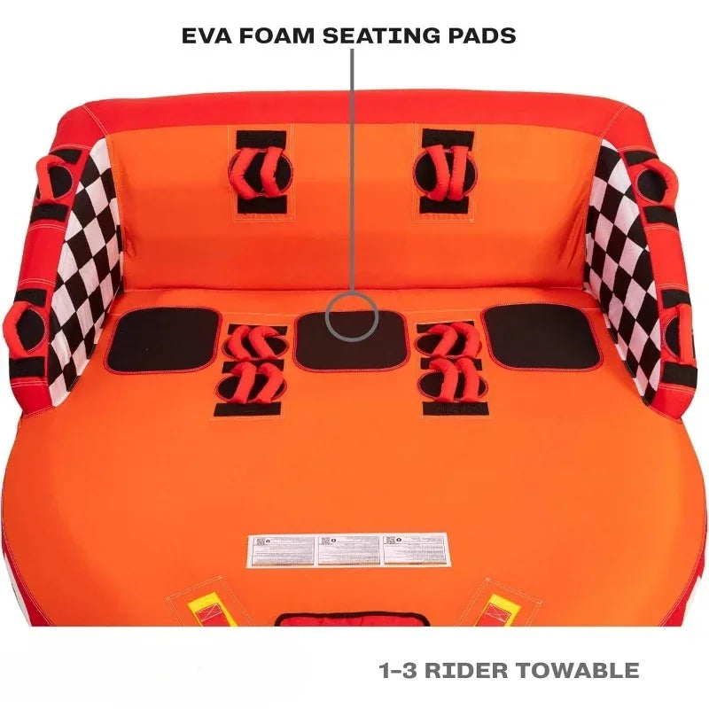 Inflatable Towable Tube | 1-4 Rider