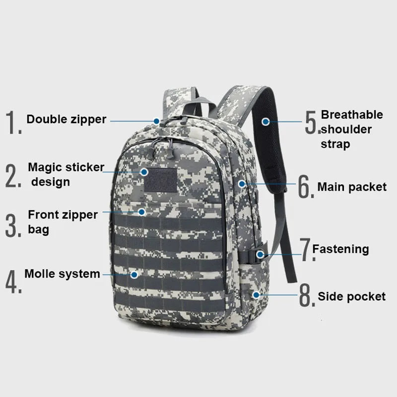Waterproof Shoulder Backpack