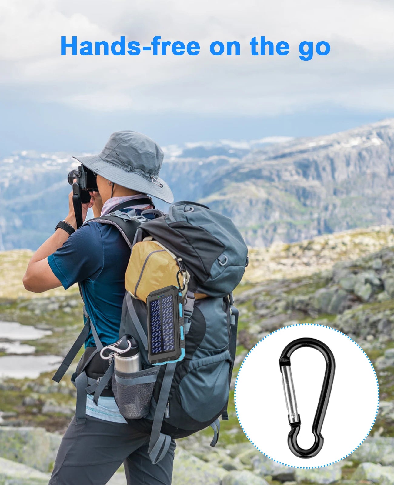 Waterproof Solar Power Outdoor Powerbanks