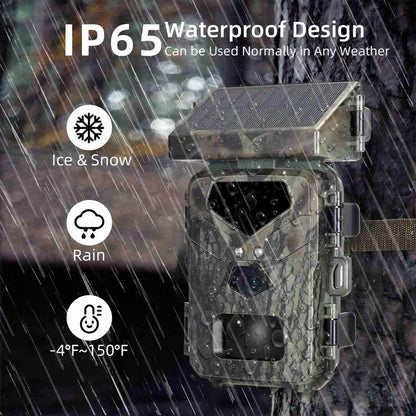 Solar Wildlife Night Vision Waterproof Camera