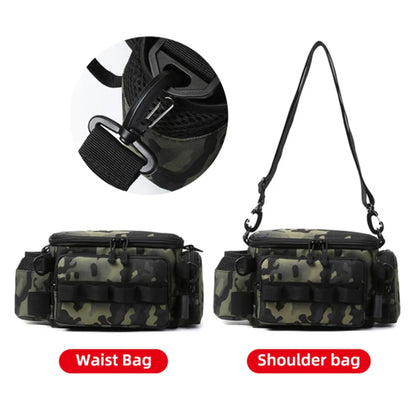 Fishing Tackle Bags Waist Fanny Pack Fishing Lures Line Box Utility  Accessories Outdoor Camping Shoulder Crossbody