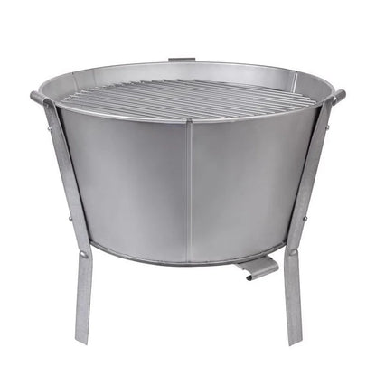 Portable 18 Inch Charcoal Grill Easy Assembly Rust Resistant Steel Ideal Camping Tailgating Outdoor Cooking Grilling Favorite