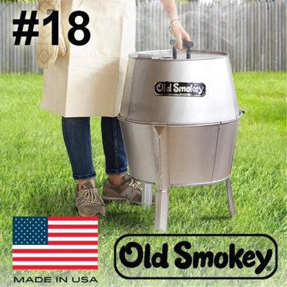 Portable 18 Inch Charcoal Grill Easy Assembly Rust Resistant Steel Ideal Camping Tailgating Outdoor Cooking Grilling Favorite
