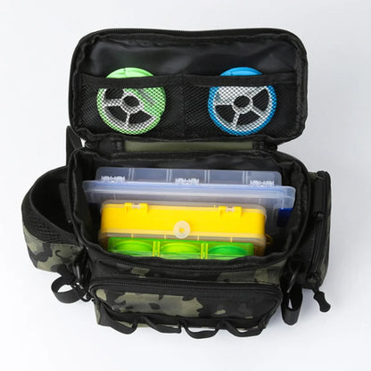 Fishing Tackle Bags Waist Fanny Pack Fishing Lures Line Box Utility  Accessories Outdoor Camping Shoulder Crossbody