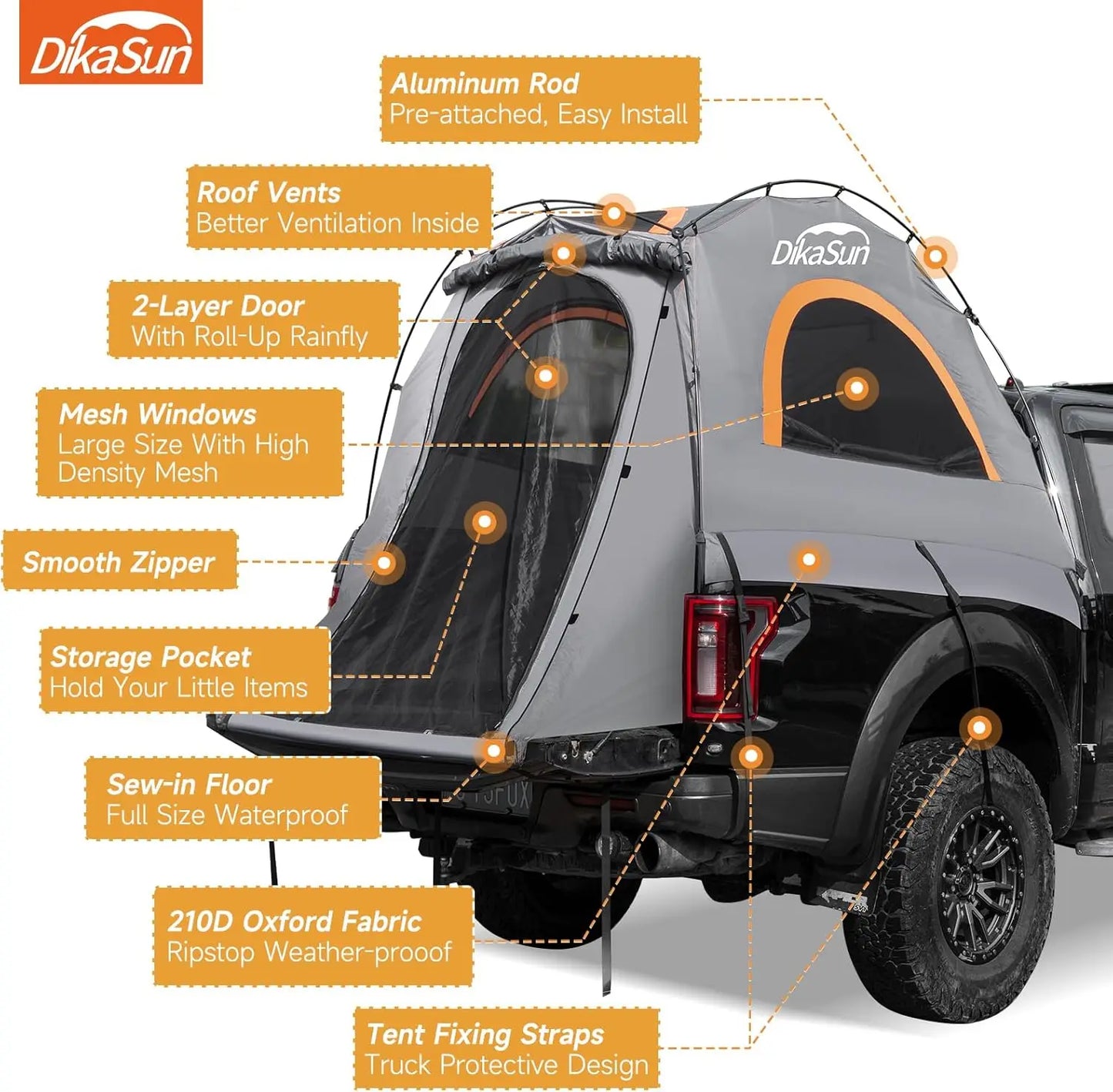 Pickup Truck 10-Minute Tent