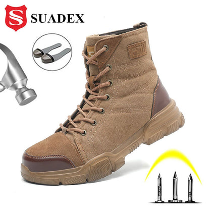 Indestructible  Steel Toe Boots