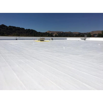 100% Silicone Roof Sealant Self Leveling Waterproofing Easy Application RV Camper Trailer Fiberglass Metal Rubber PVC Leaks