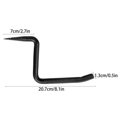 Tree Stand Steps 20.7cm/8.15 Inches Outdoor Hunting Tree Mount 705lbs Self-Tapping Screw Mount Slip-Resistant Climbing Tree
