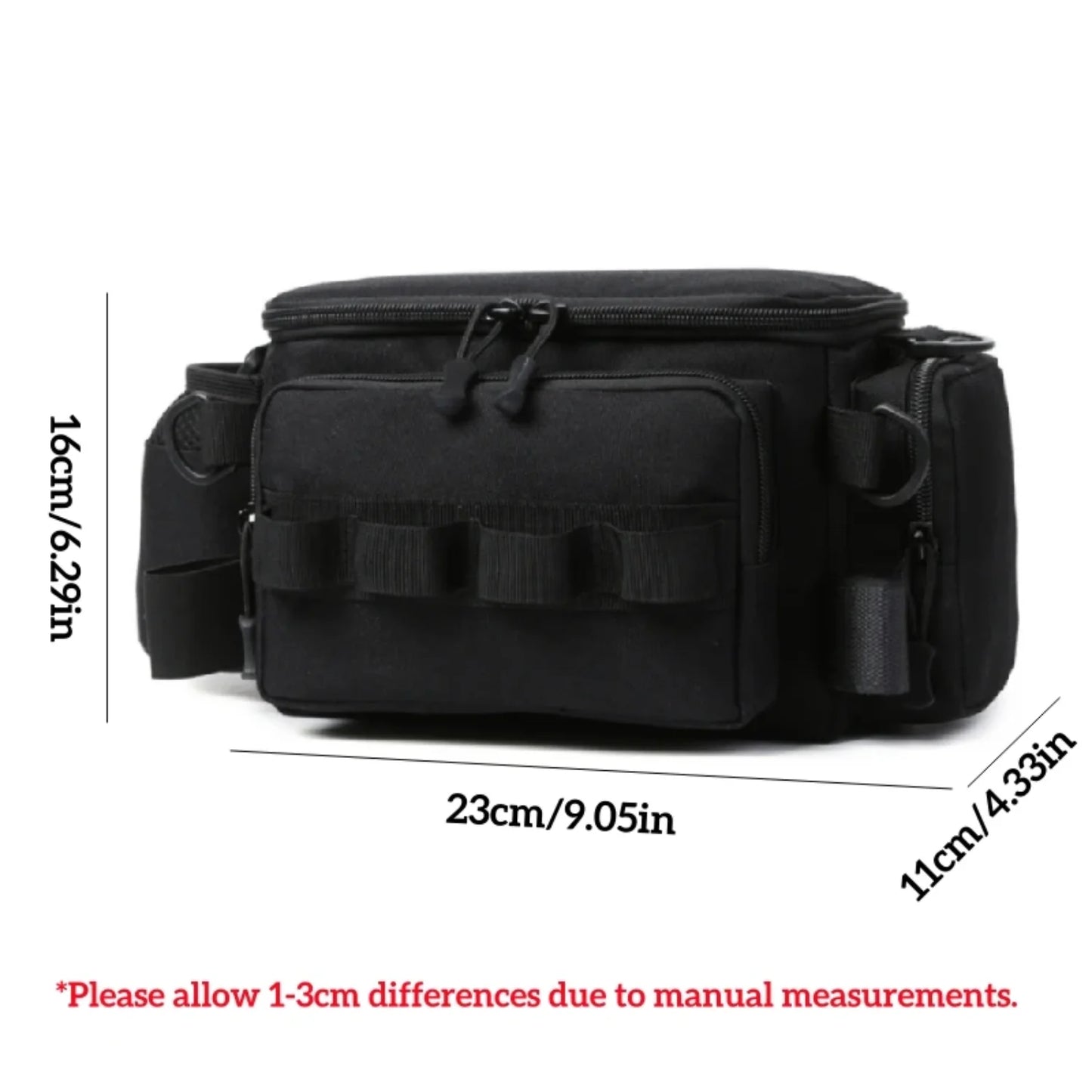 Fishing Tackle Bags Waist Fanny Pack Fishing Lures Line Box Utility  Accessories Outdoor Camping Shoulder Crossbody