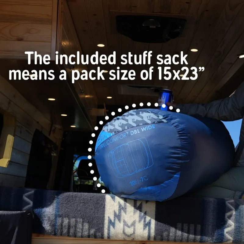 Doublewide 20 Degree Sleeping Bag