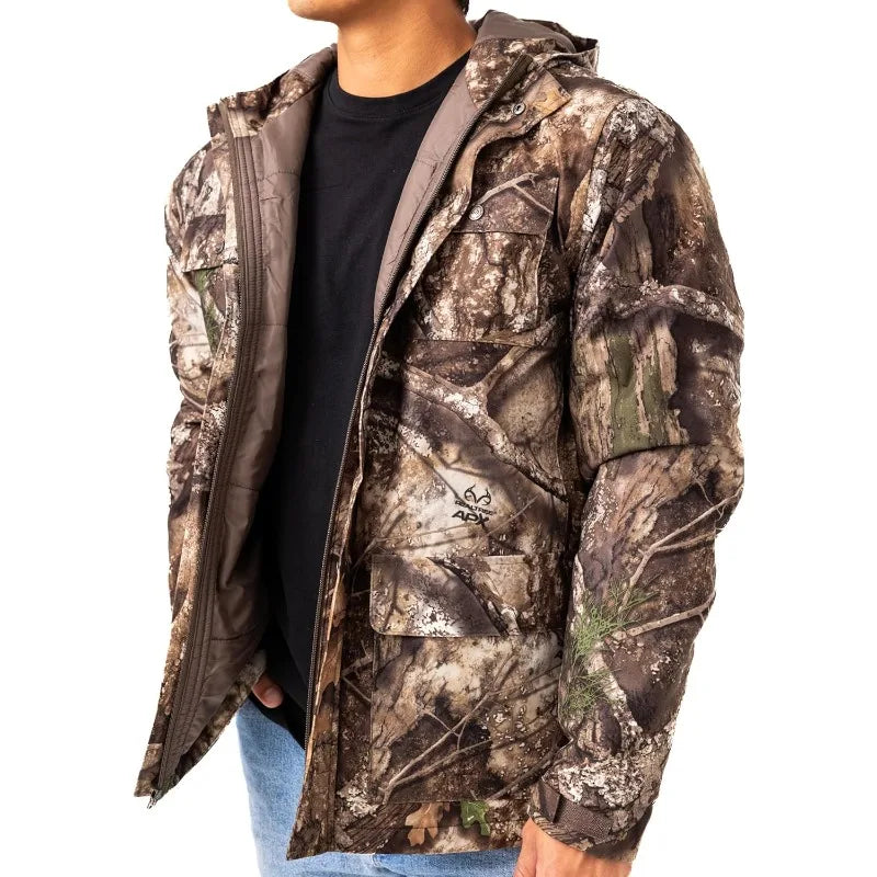 Realtree Wind-proof,  Super Warm Parka